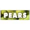 Signmission PEARS BANNER SIGN fresh picked fruit stand farm produce farmers market B-72 Pears - alternate 1